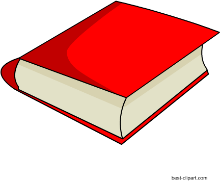 Book Clipart Red - Blue Book Clip Art (450x450)