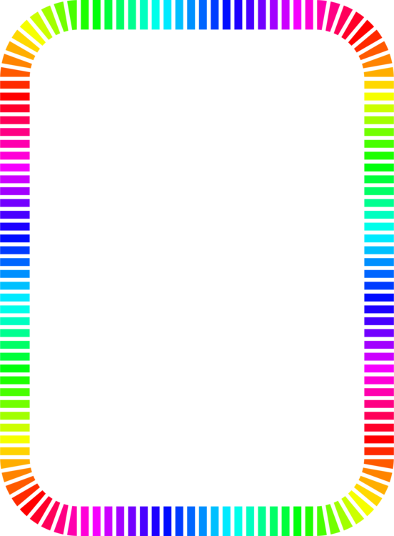 Vector Composition Frame Clipart Freeuse Library - Clipart Colour Photo Frame (552x750)