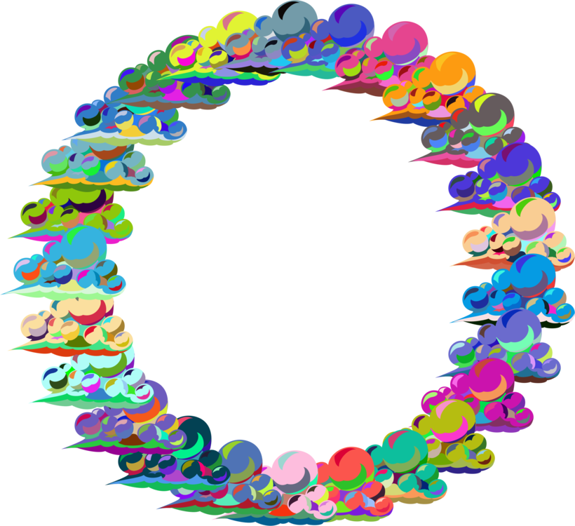 Line Body Jewellery Human Body - Circle (820x750)