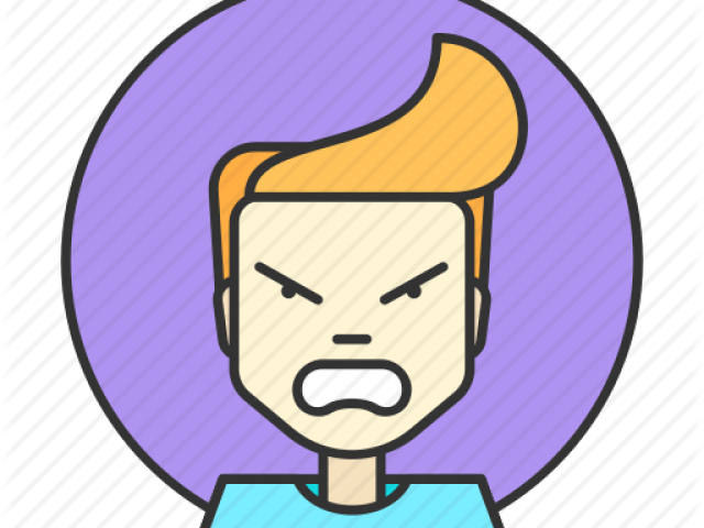 Feelings Clipart Human Emotion - Discontent Icon (640x480)
