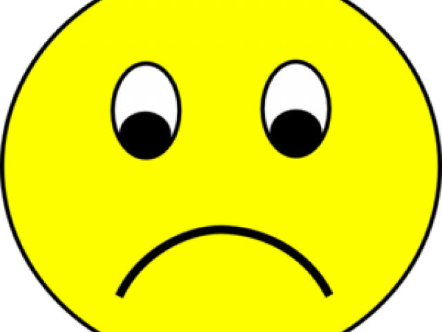 Sadness Clipart Sad Emotion - Smiley (640x480)