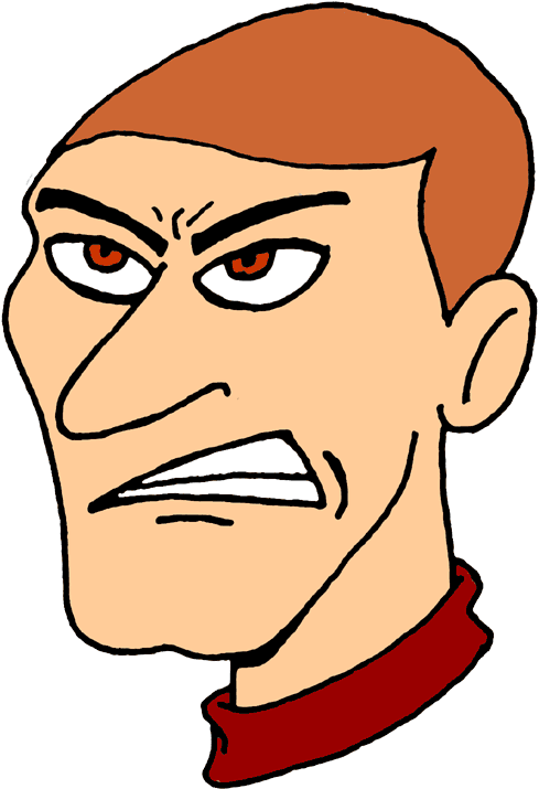 Clipart Library Library Angry Dad Clipart - Irritated Emotion (500x719)
