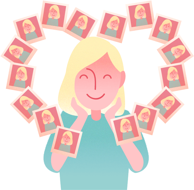 6 Little Known Ways To Loving Yourself More Every Day - Illustration (798x784)