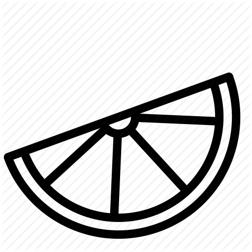 Related Image Lime Wedge, Key Lime Pie, Lemon Lime, - Lime Clipart Black And White (512x512)