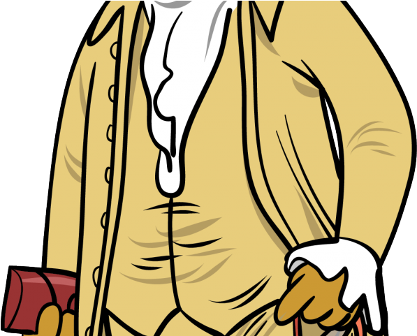 Jefferson Clipart John Adams - John Adams Cartoon Portrait Png (640x480)