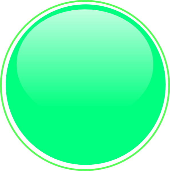 Glossy Button Clip Art At Clker Com - Glossy Lime Color Icon Button (594x595)