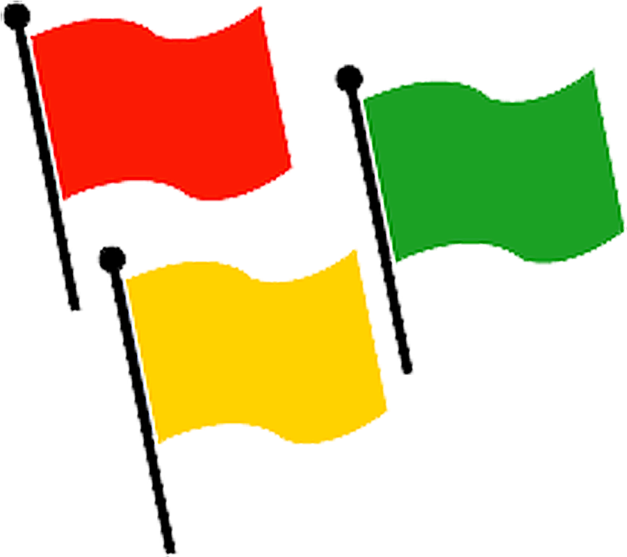 Yellow Flag Clip Art (975x900)