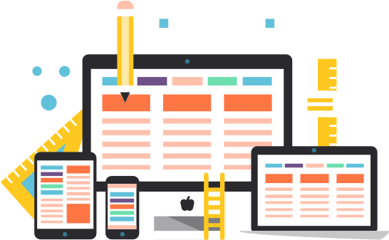 Website Design Process - Web Designing Vector Png (568x400)