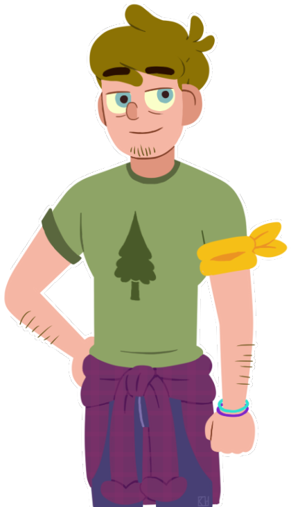 I Drew Counselor Jasper And It Was Really Fucking Hard - David X Jasper Camp Camp (430x750)