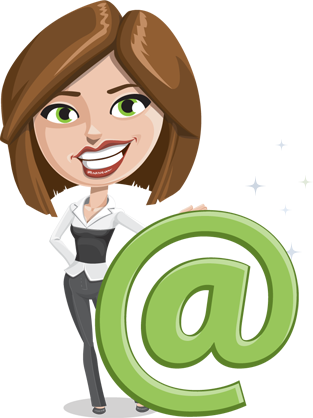 That's It - Office Woman Cartoon Characters (313x418)