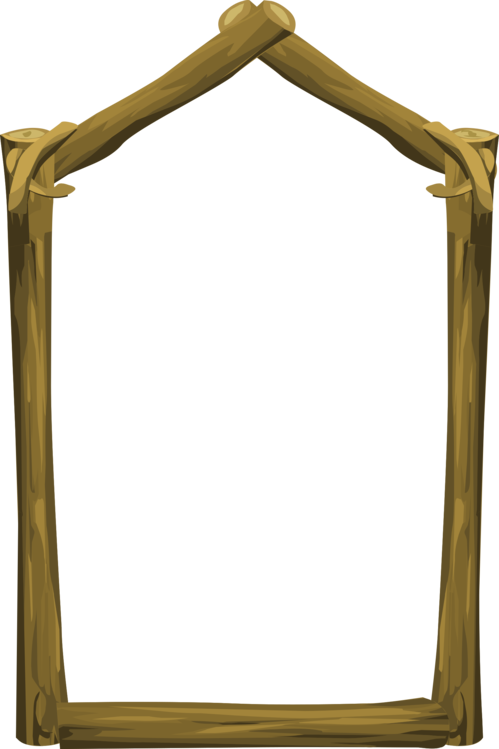 Picture Frames Computer Icons Wood Drawing - Marco De Madera Dibujo (499x749)