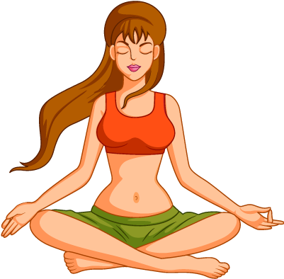 Clip Art Library Stock Meditation Free On - Yoga (400x400)