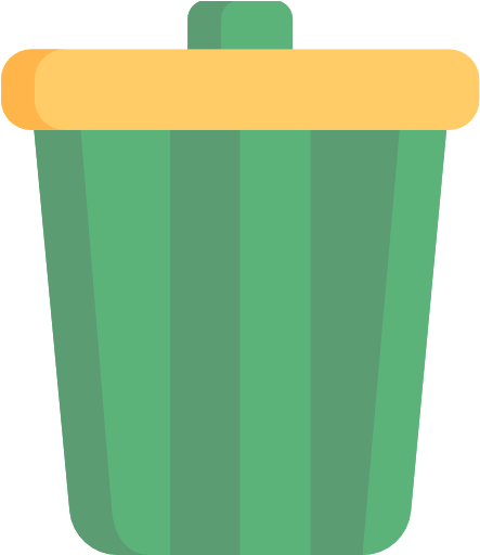 Trash Can Free Icon - Trash Can Free Icon (512x512)