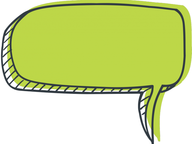Ipad Clipart Speech Language - Speech Bubble Png Cute (640x480)