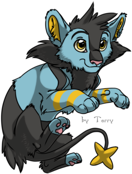 Luxio By Iguana In Darkness - Elektryczne Pokemony Luxray (600x734)