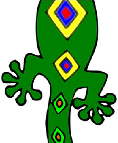 Gecko Clipart Iguana - Lizard (640x480)