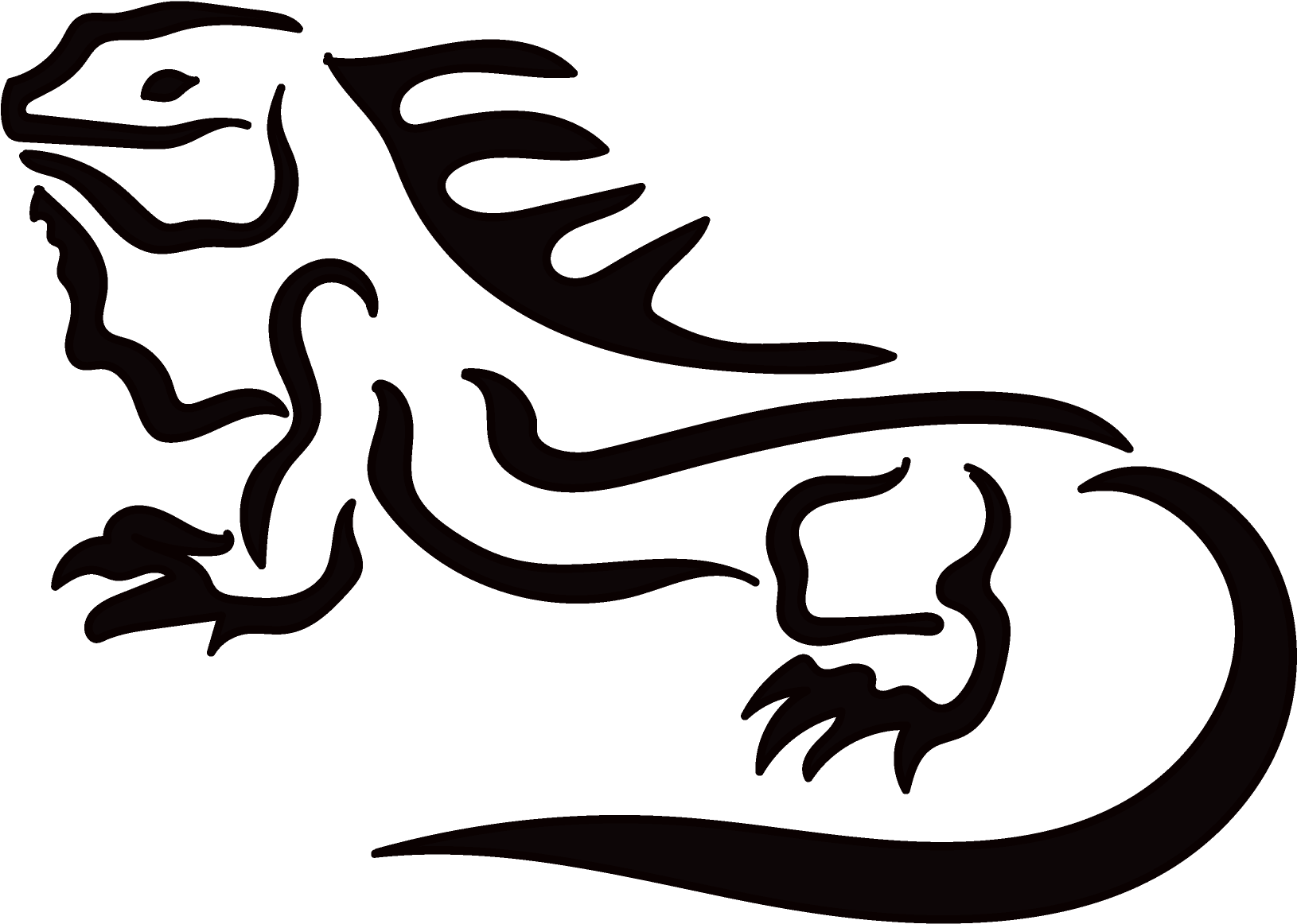 Endangered Animals Jose Diaz The Phaistos Project - Iguana En Blanco Y Negro (1764x1764)