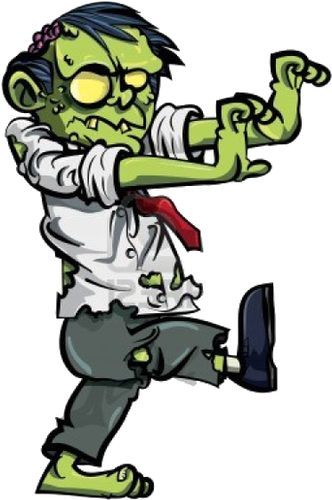 Ewok Time Health Svg Free Library - Zombie Clipart (400x584)