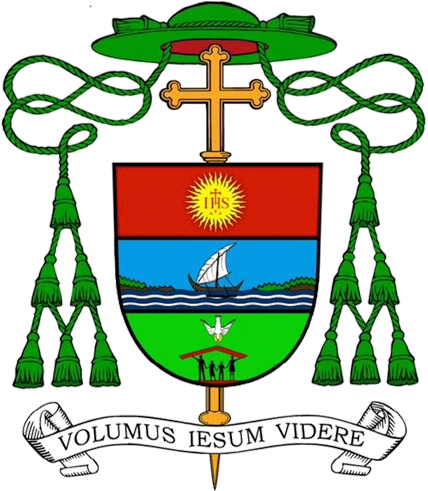 Roman Catholic Diocese Of Chalan Kanoa - Diocese Coat Of Arms (512x512)
