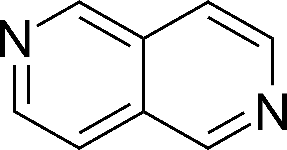 File - 2,6-naphthyridine - Svg - 6 Nitroquinoline (1280x663)