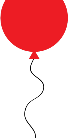 Balloon Clipart String - Red Balloon Clipart (640x480)