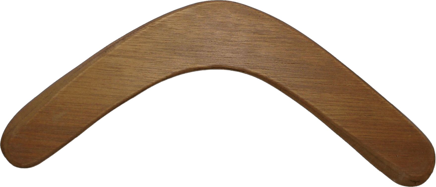 Blank Wooden Boomerang - Boomerang Png (1758x756)