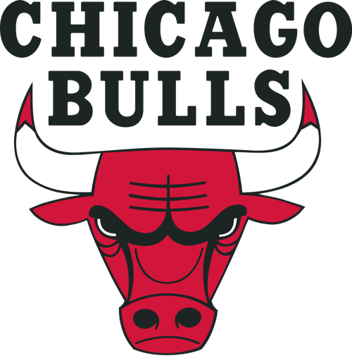 Chicago Bulls Cornhole Decal - Chicago Bulls Logo (500x505)