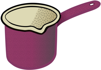 Line Art Cookware Computer Icons Stock Pots Drawing - Clip Art (363x340)