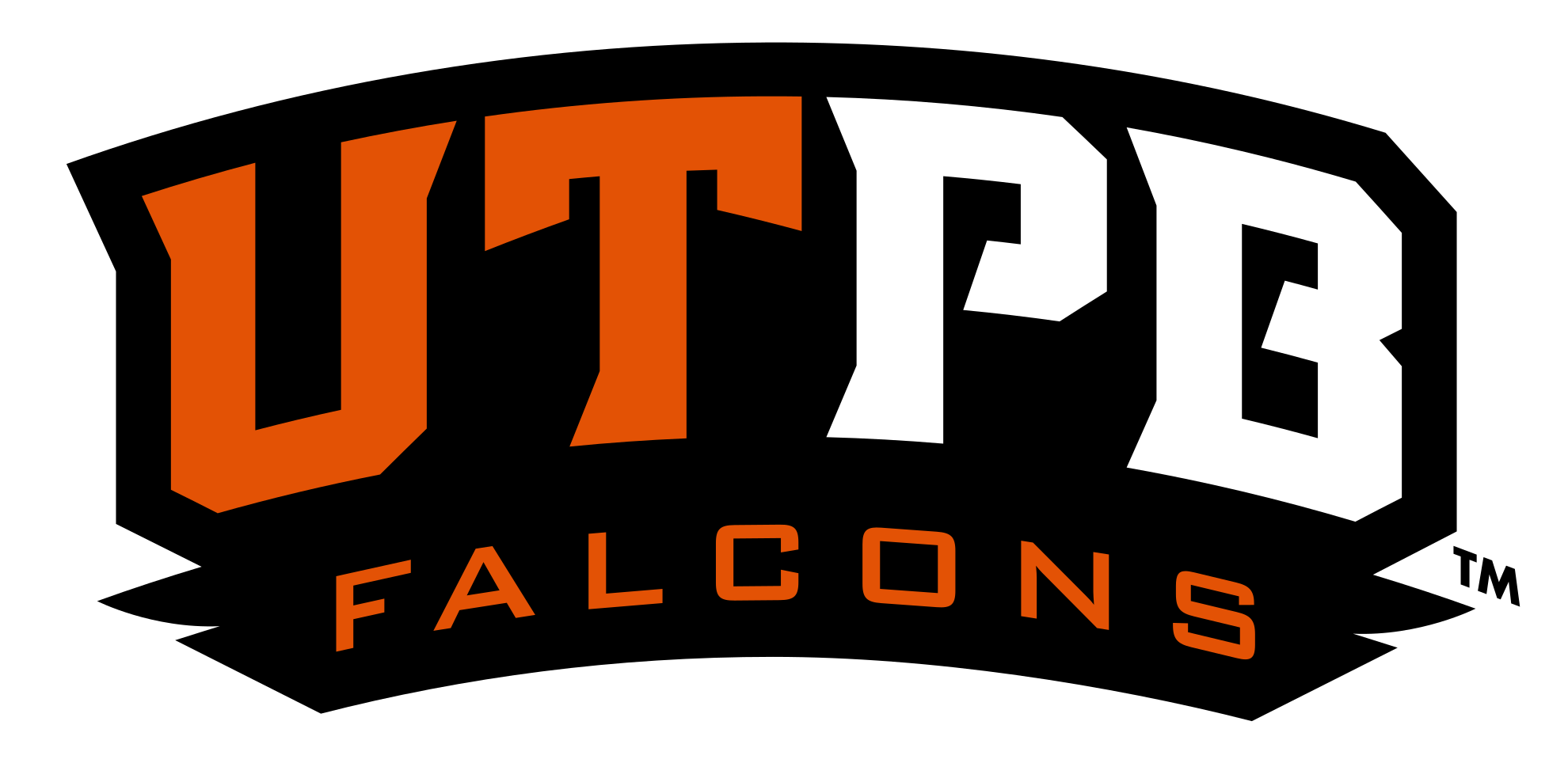 Texas Permian Basin Falcons Wordmark Svg - University Of Texas At Permian Basin Logo (2000x980)