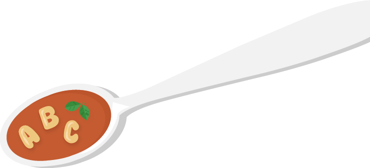 Alphabet Soup - Soup (741x336)