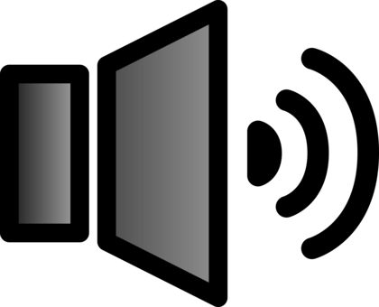 Computer Icons Loudspeaker Sound Drawing Download - Loudspeaker (420x340)