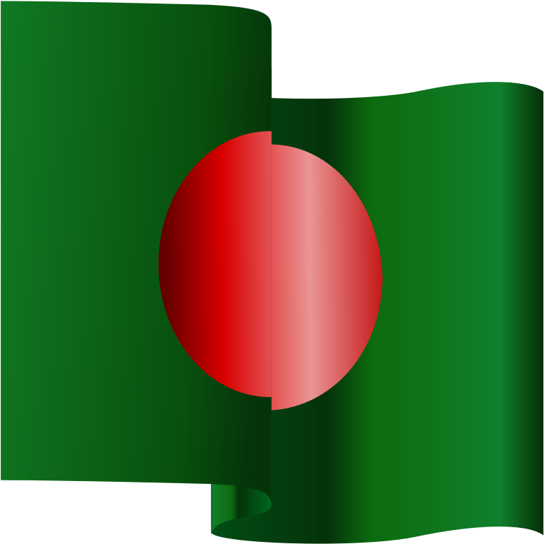 Free Wavy Bangladesh Flag - Flag Of Bangladesh (800x793)