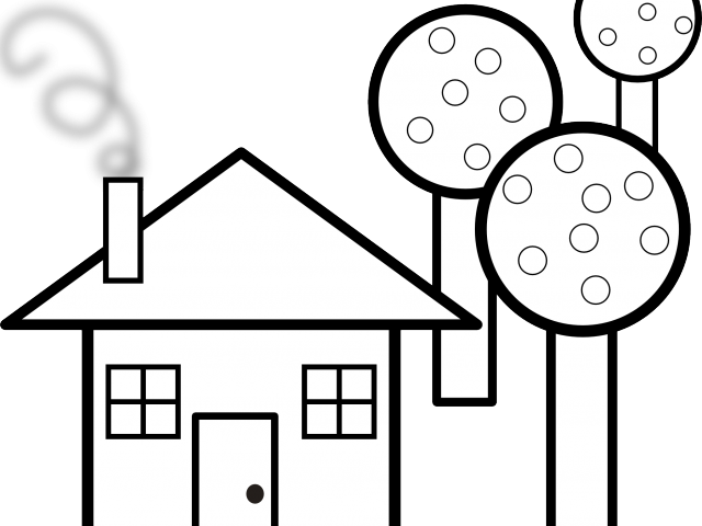 Clip Art Shapes Houses (640x480)