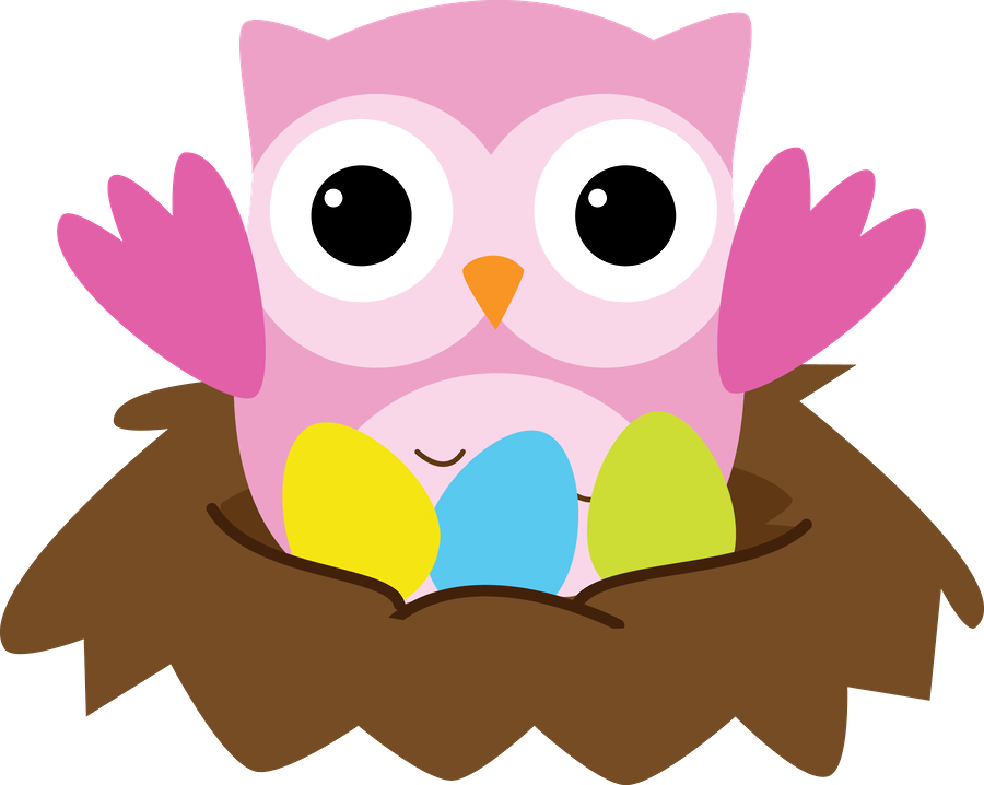 Minus Easter Clip Art, Owl Birthday Parties, Whimsical - Owl Birthday Clip Art (900x718)