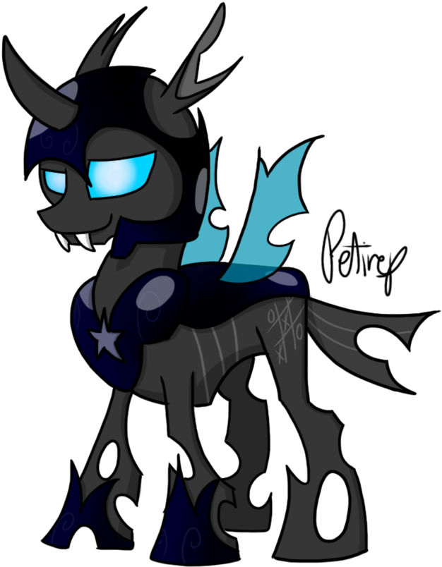 ~changeling-tictac Oc By Petirep On Deviantart - Changelings Mlp Ocs (900x900)