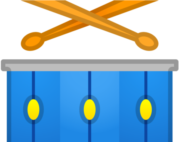 Drum Sticks Clipart Short Object - Emoji De Bateria Instrumento (640x480)