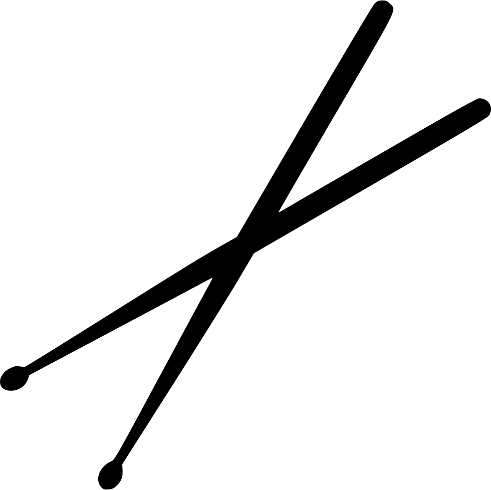 Drumsticks Svg Png Icon Free Download 554112 Drumstick - Drumsticks Vector (980x978)