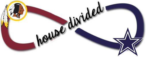 House Divided - Redskins/cowboys - Redskins Dallas House Divided (655x353)