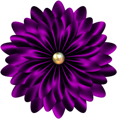 Purple And Black Flower • - Sun And Moon Abstract (420x420)