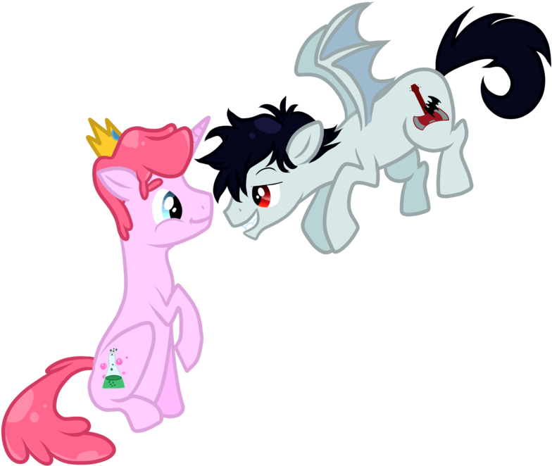 Gumball Transparent My Little Pony - Mlp Marshall Lee X Gumball (900x675)