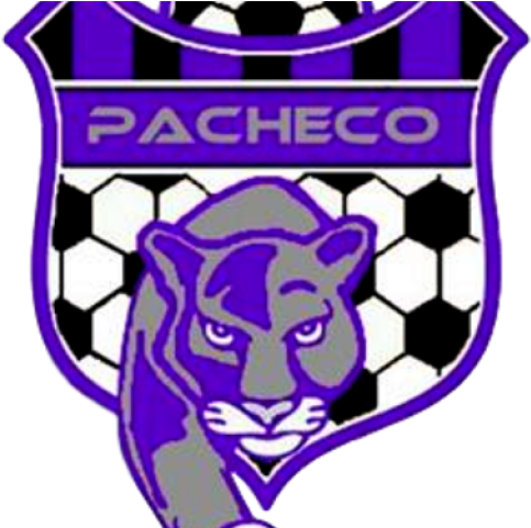 Panther Clipart Pacheco - Purple Panther Soccer Logo (640x480)