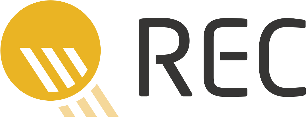 Founded In Norway In 1996, Rec Is A Leading Vertically - Rec Solar Logo (1200x460)