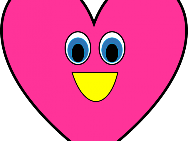 Heart Shaped Clipart Blank - Clip Art (640x480)