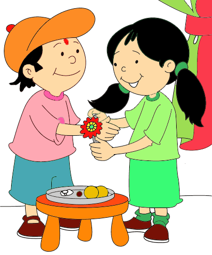 Sisters, Before You Begin, Would You Not Like To Know - Raksha Bandhan Drawing Easy (438x526)