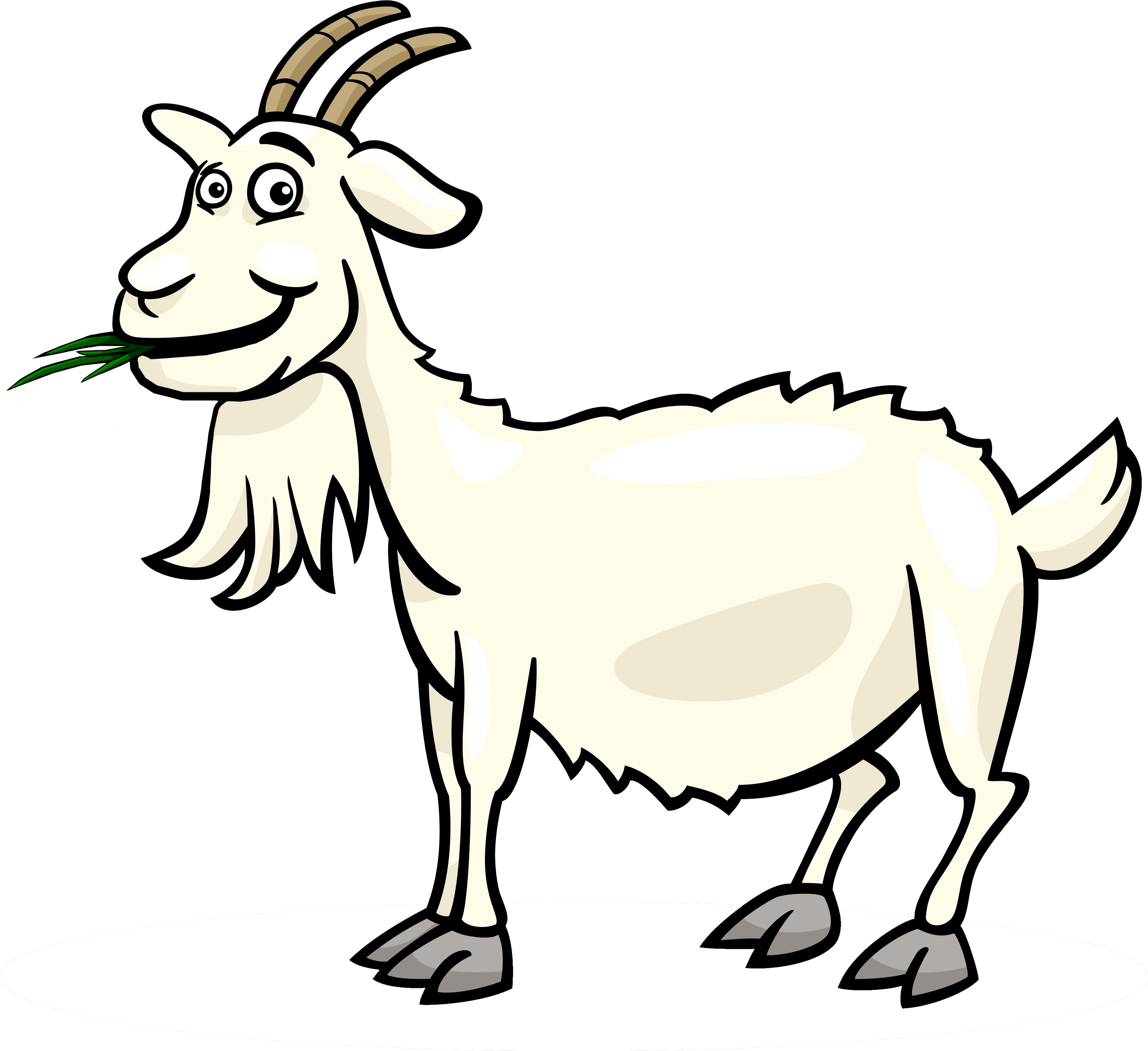 Sheep Goat Clipart (3278x2986)