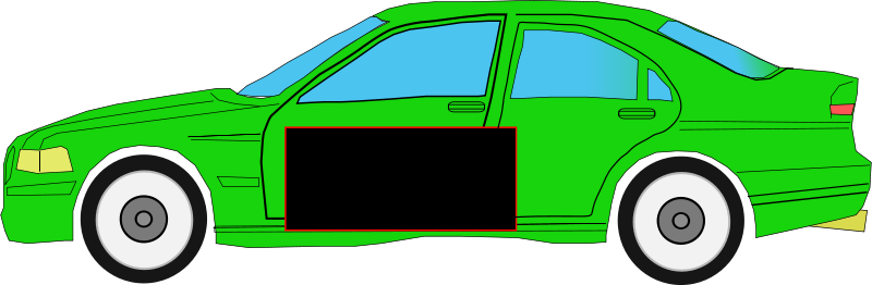 Free Green Car - Auto Clipart (800x262)