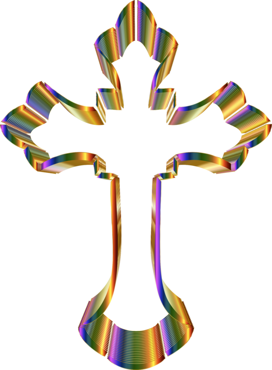 Computer Icons Christian Cross User Interface Crucifix - Christian Cross (552x750)