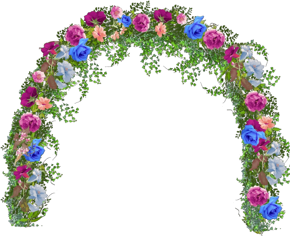 Vector Royalty Free Stock Floral Png Peoplepng Com - Flower Arch Png (1024x964)