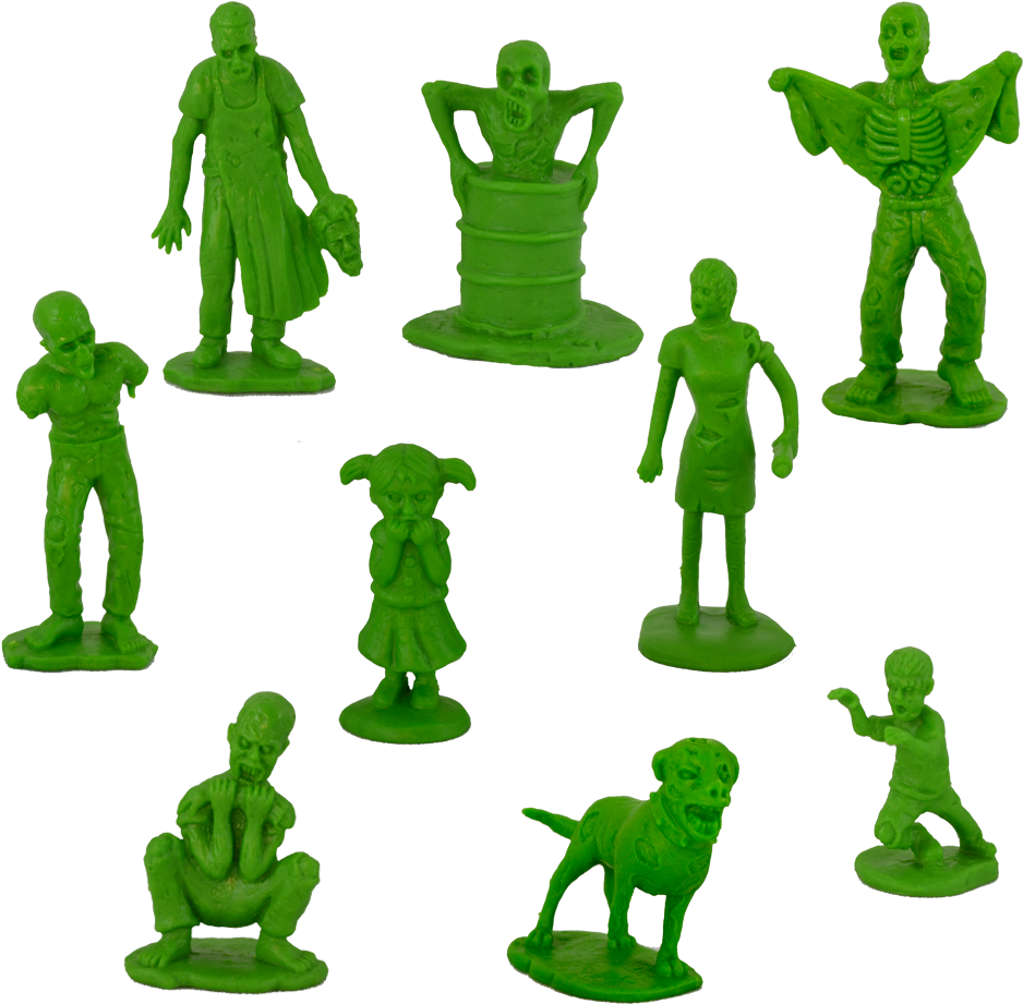 Zombie Apocolypse Action Set - Photograph (1000x1000)