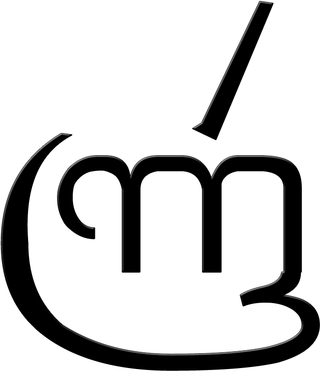 Aksara Ga Nglegena Cakra Layar - Line Art (1600x1040)